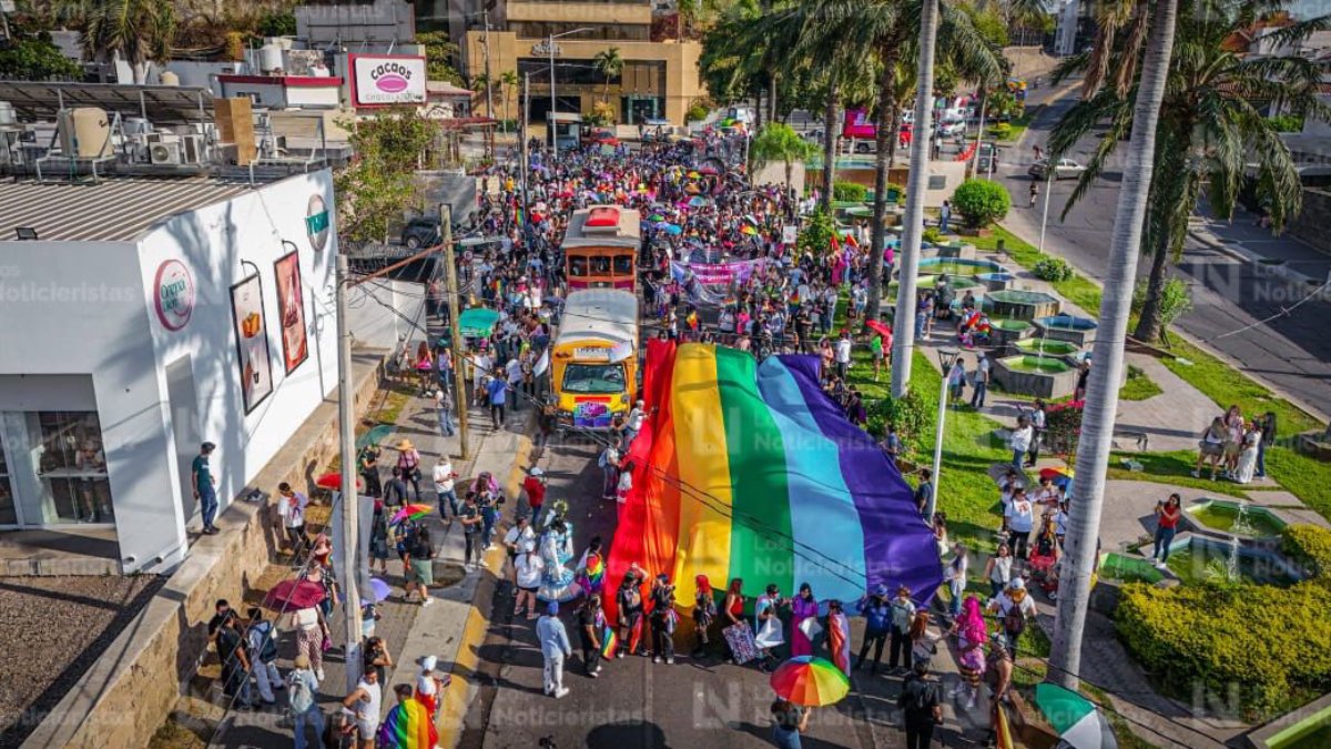 Doceava marcha por la diversidad en Culiacán