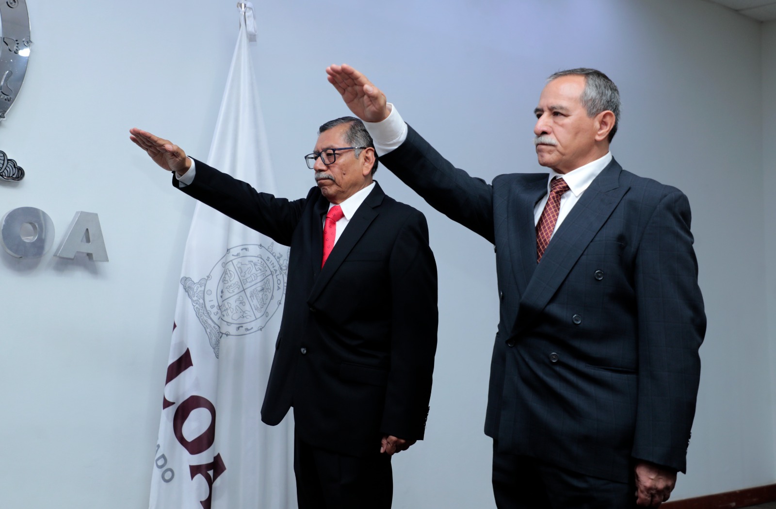 Rocha Moya toma protesta a Gerardo Mérida como titular de Seguridad Pública