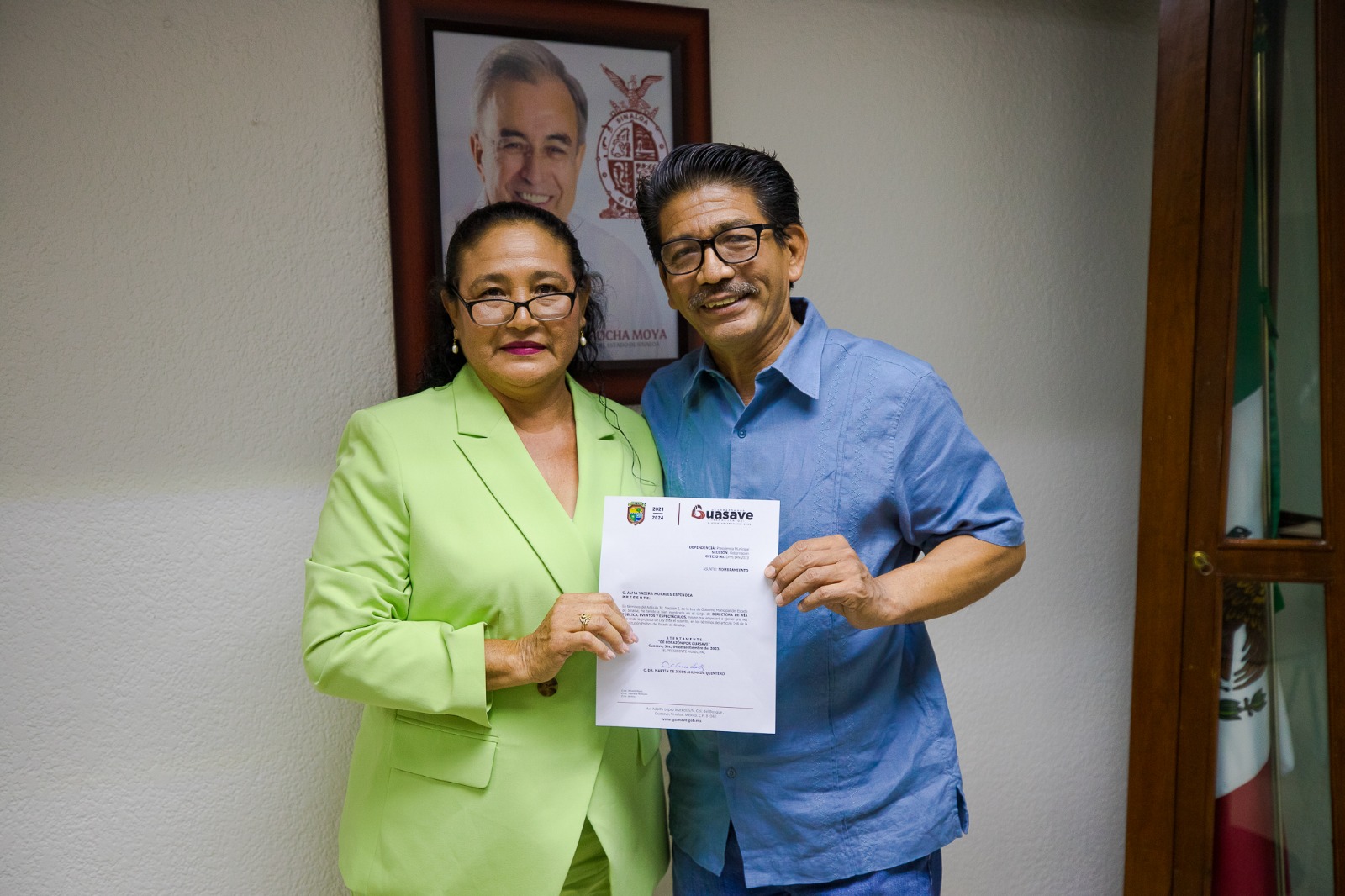 Alma Yadira Morales, nueva directora de VÃ­a PÃºblica y EspectÃ¡culos en Guasave (Los Noticieristas)