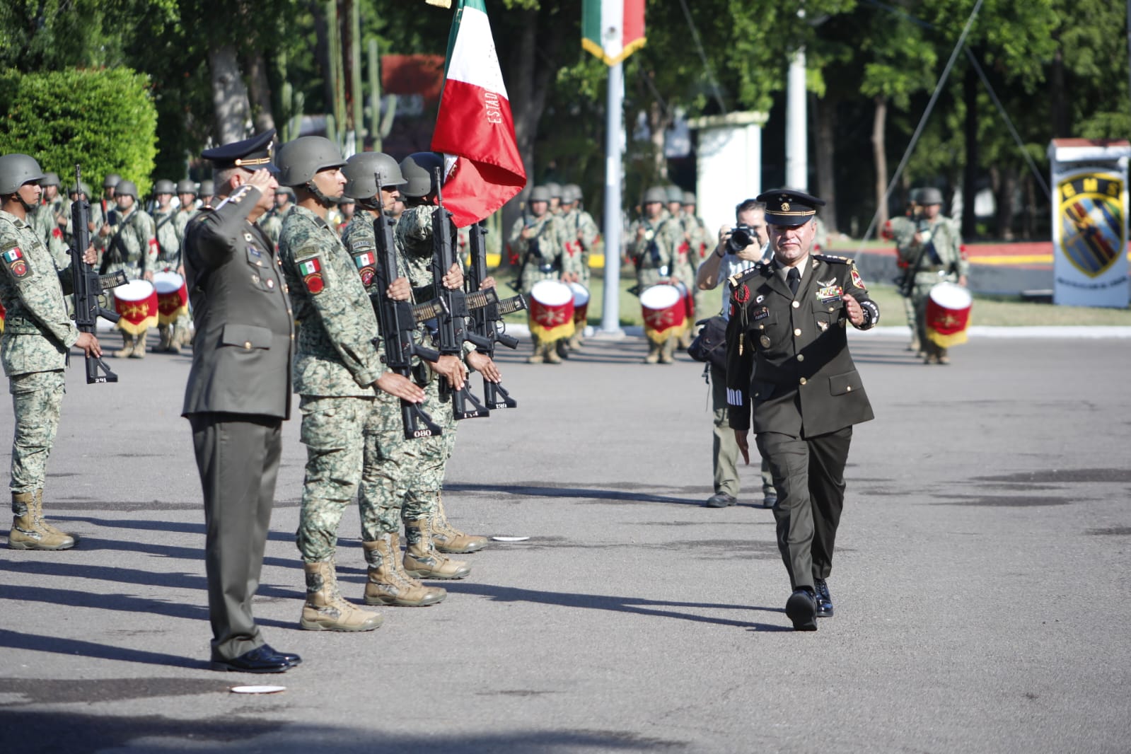 Asume Porfirio Fuentes Vélez el cargo de comandante de la Novena Zona Militar