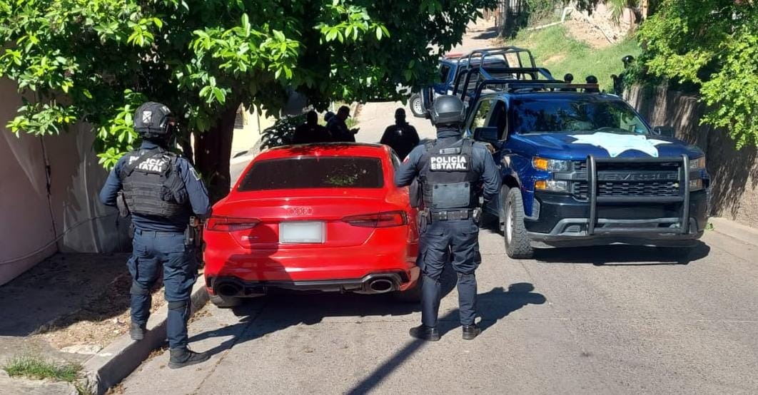 Audi que fue robado en culiacan