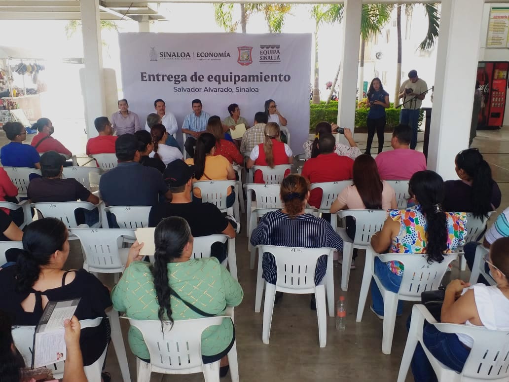 Benefician a 34 alvaradenses con el programa Equipa Sinaloa