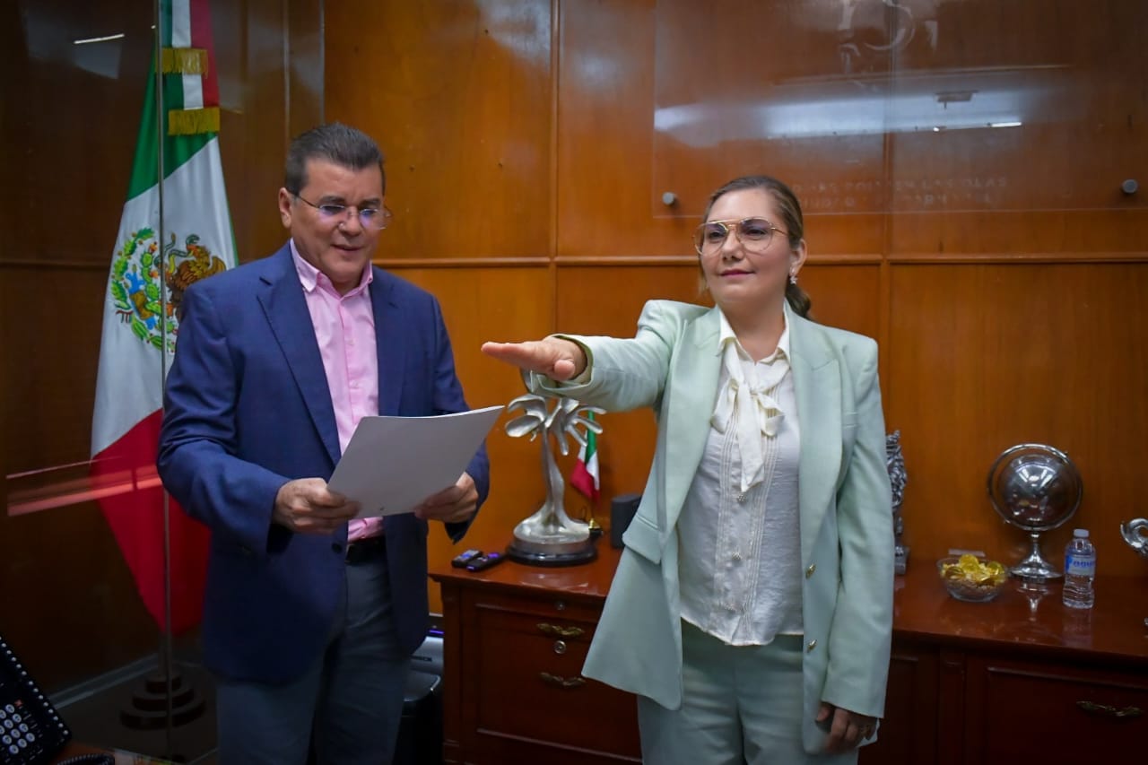 Claudia Pérez Ramírez y Édgar González Zatarain