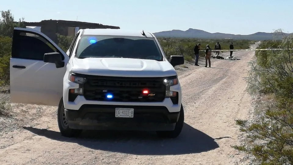 Cuerpos de presuntos polleros hallados en Ciudad Juárez. Foto: Cortesía