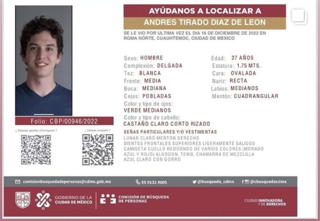 Se acabó la búsqueda: Encuentran sin vida a Jorge y Andrés, mazatlecos desaparecidos en CDMX