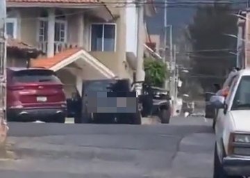 Fusilamiento de personas en Michoacán (captura de pantalla)