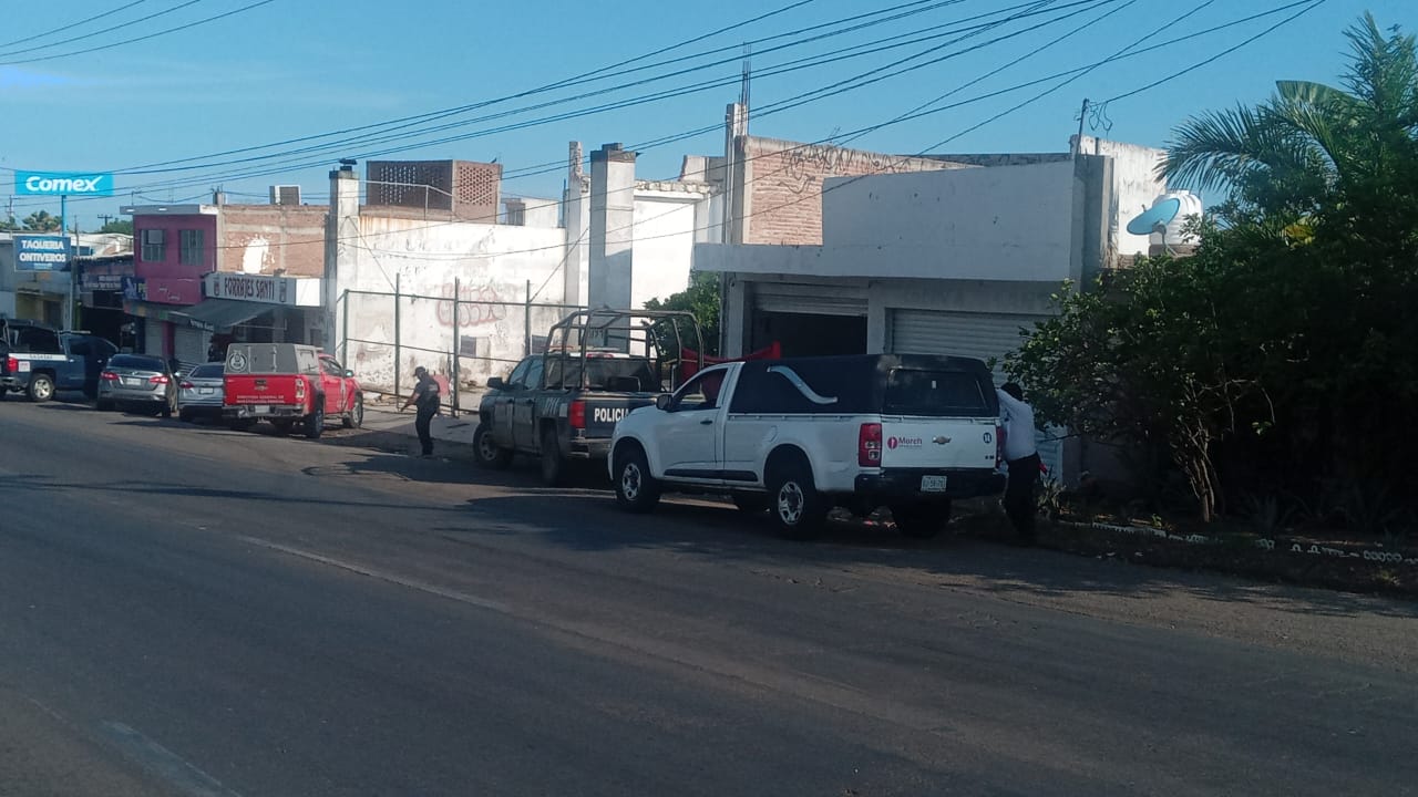 Matan a hombre a 'tablazos' en Mazatlán y le dejan un mensaje Los