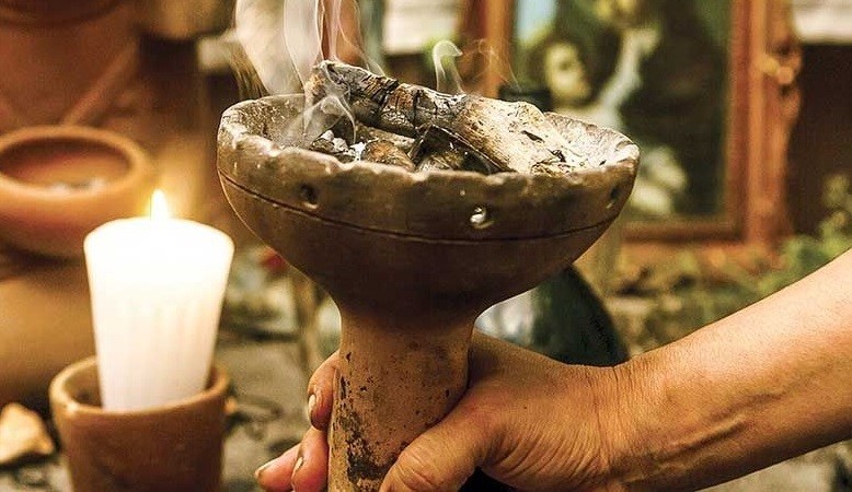 Medicina tradicional. Foto de Ilustración