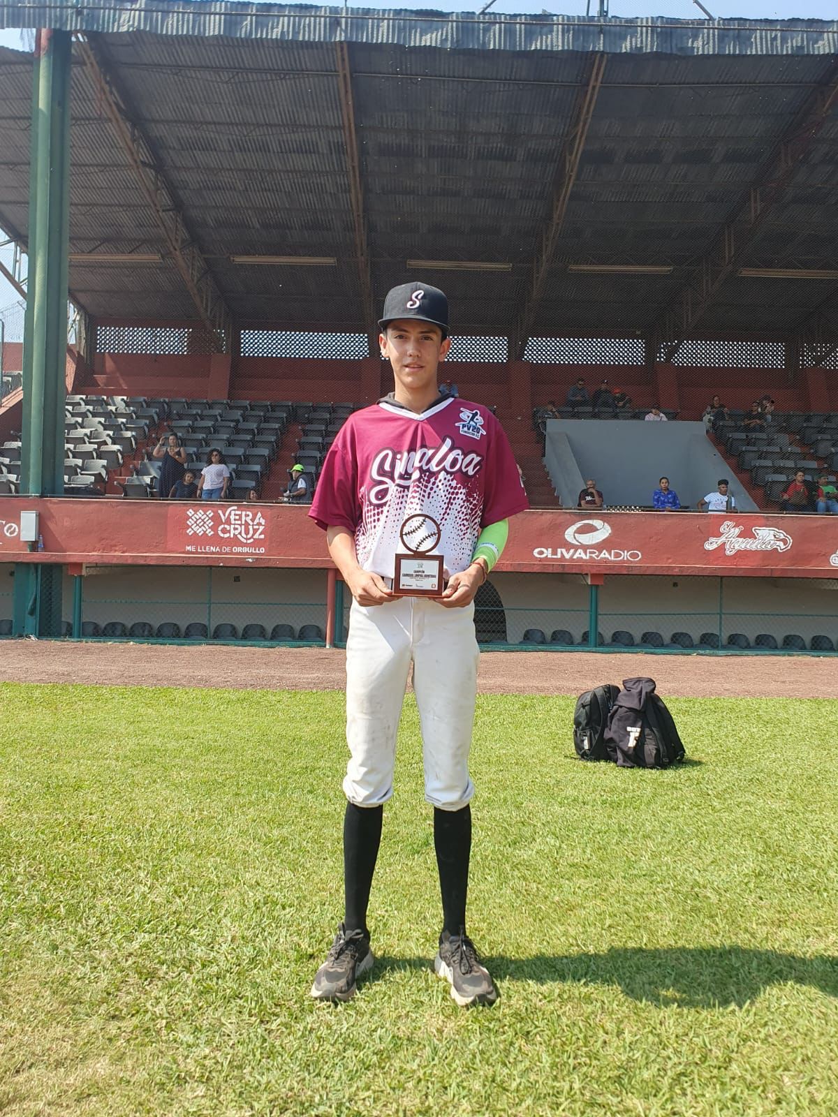 Nacional de Beisbol sub 15 en Veracruz jugador