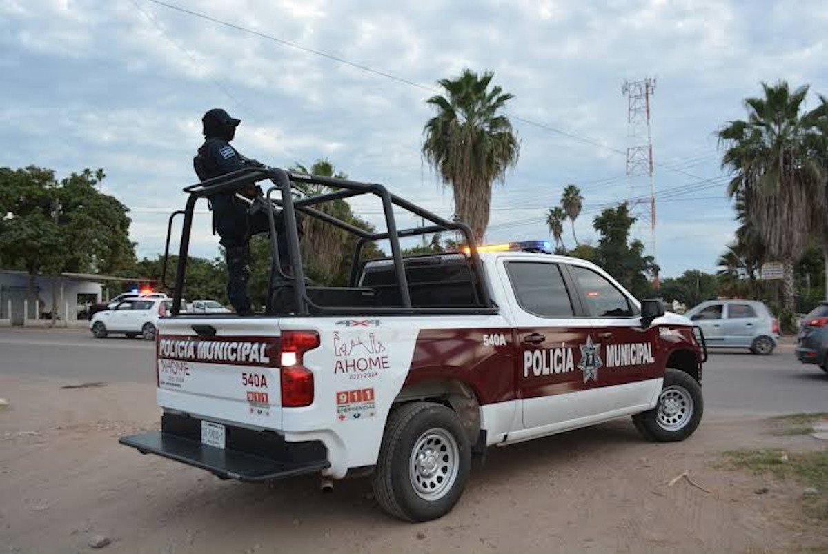 Patrullas de Ahome en vigilancia