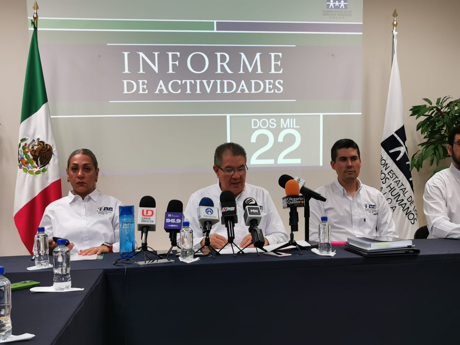 José Carlos Álvarez Ortega presentó el informe de actividades 2022 de la Comisión Estatal de los Derechos Humanos