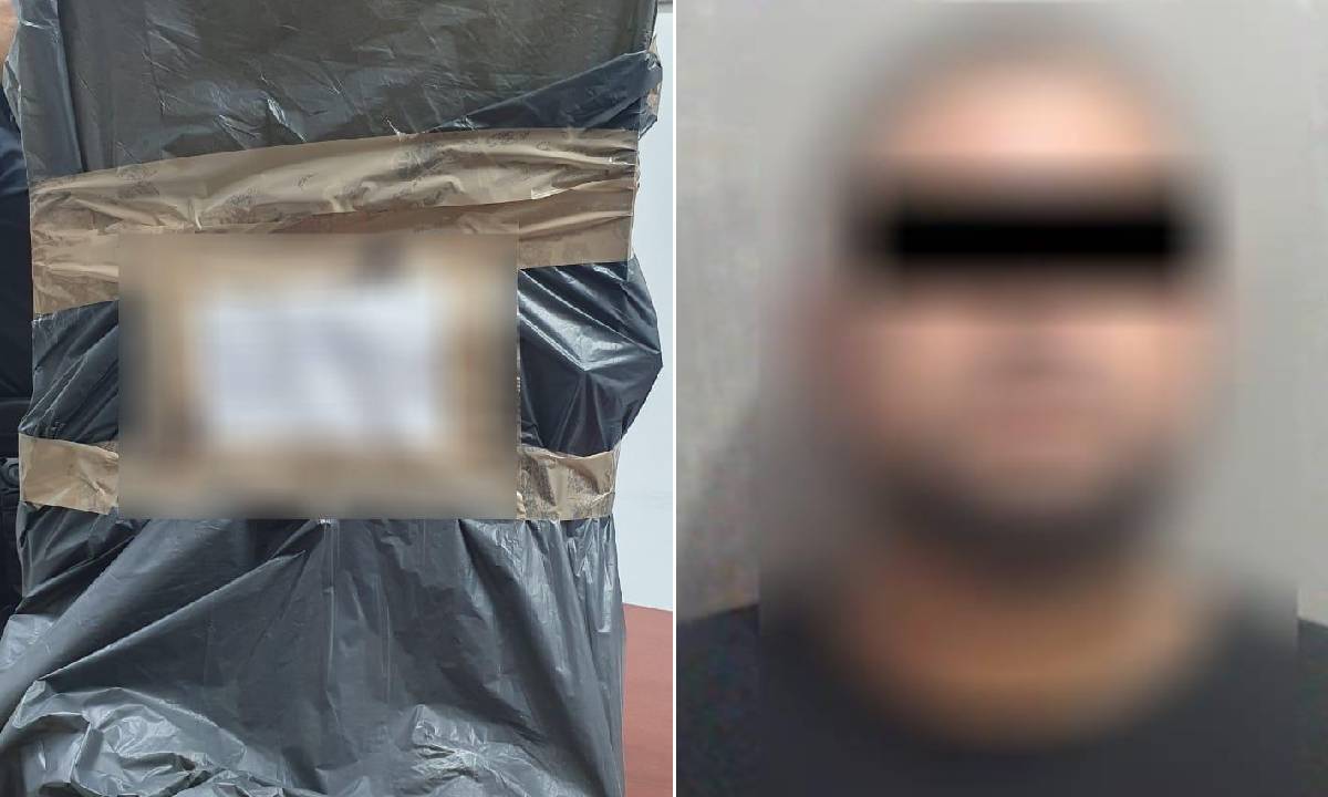 ¡Con las manos en la masa! Detienen a sujeto al robar teléfonos en una tienda comercial de Culiacán