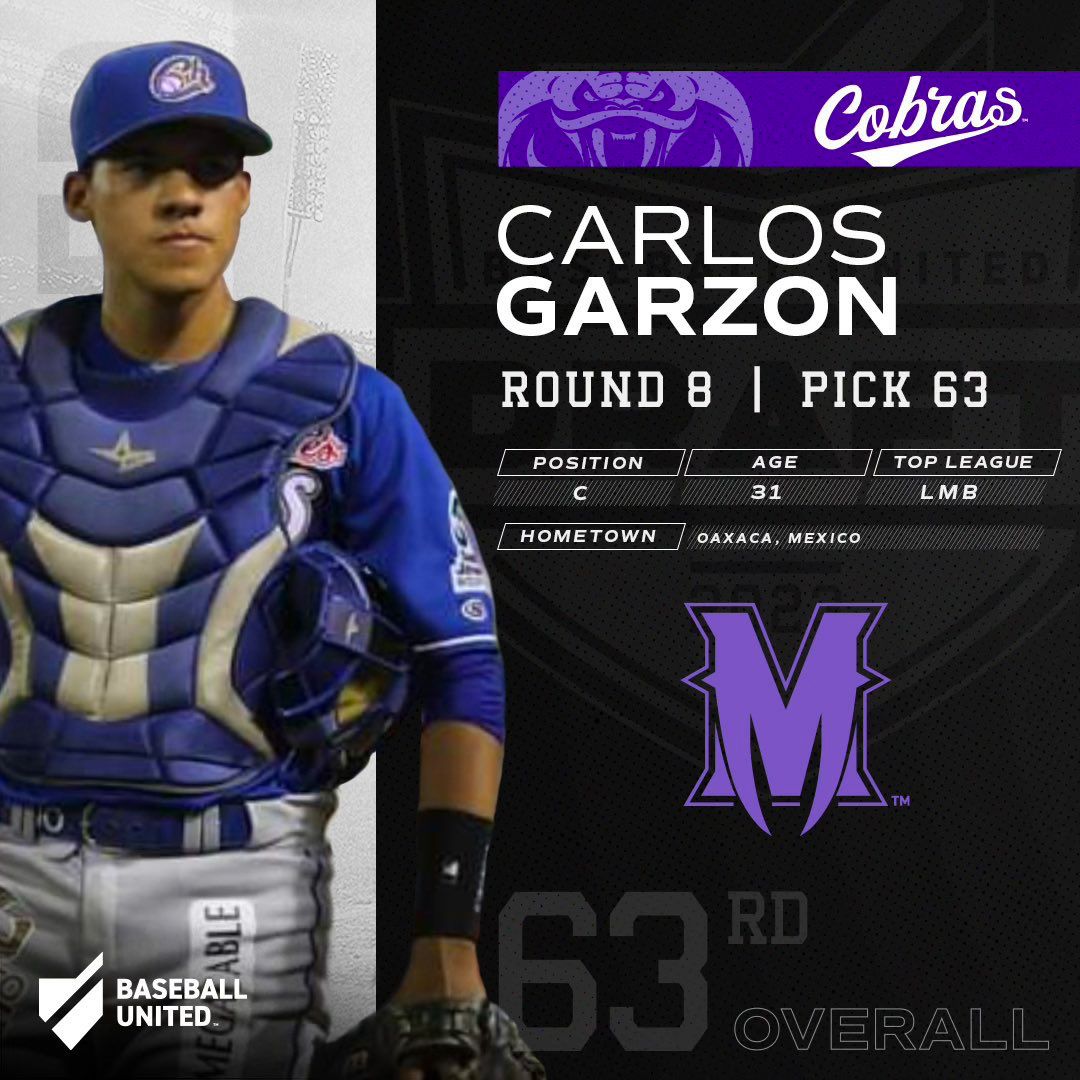 Receptor mexicano es elegido en el draft de la primera Liga de Beisbol Profesional en Dubai Receptor mexicano es elegido en el draft de la primera Liga de Beisbol Profesional en Dubai