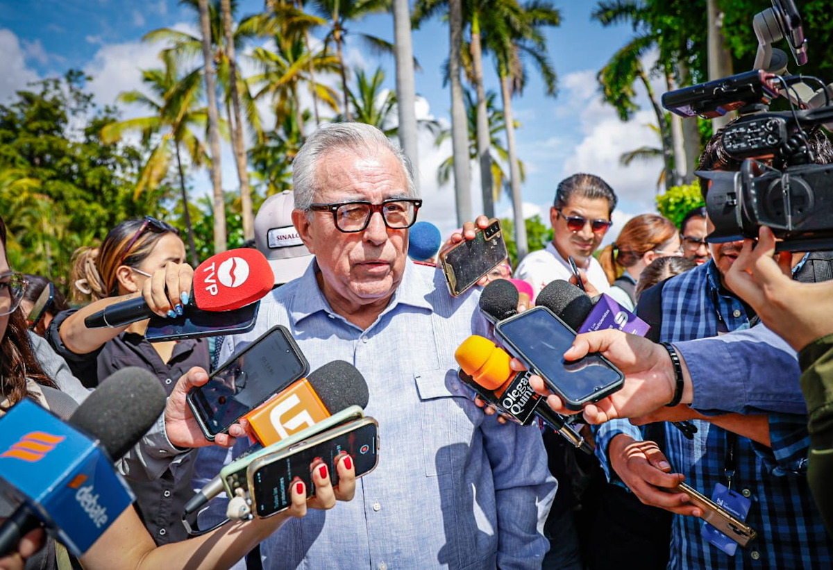 Rocha Moya pide confianza a los sinaloenses