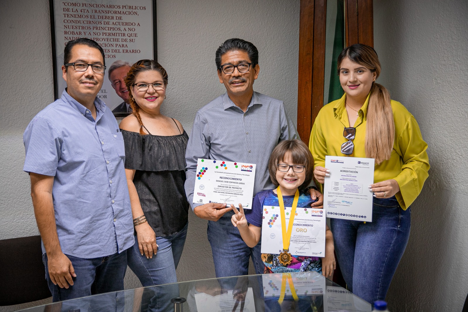 "Si todos nos activamos podemos lograr un cambio”: Samuel Said, representante de México, fue recibido por el alcalde
