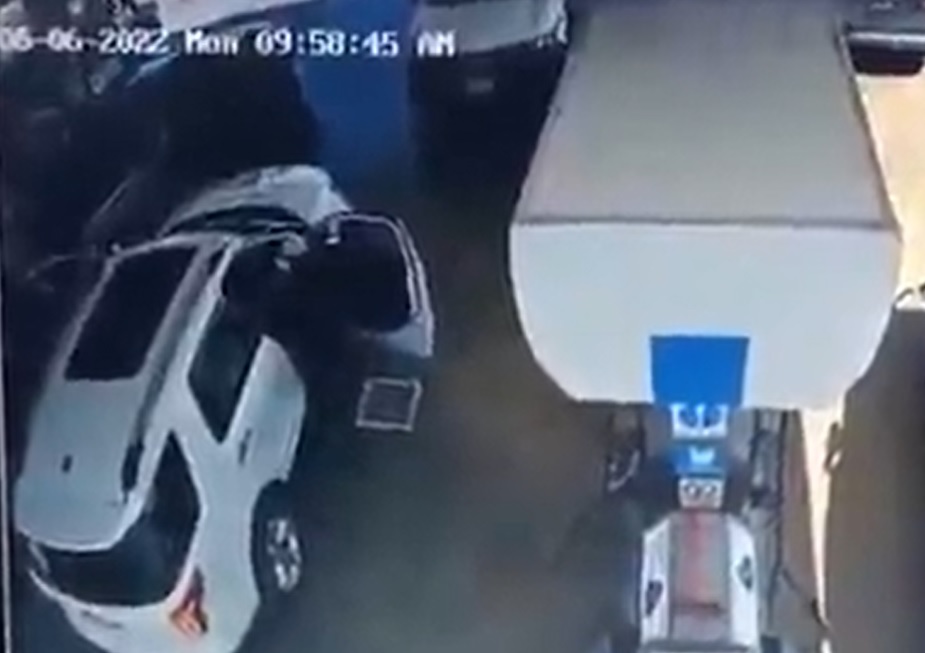 Secuestro en gasolinería de Cajeme. Captura de Pantalla