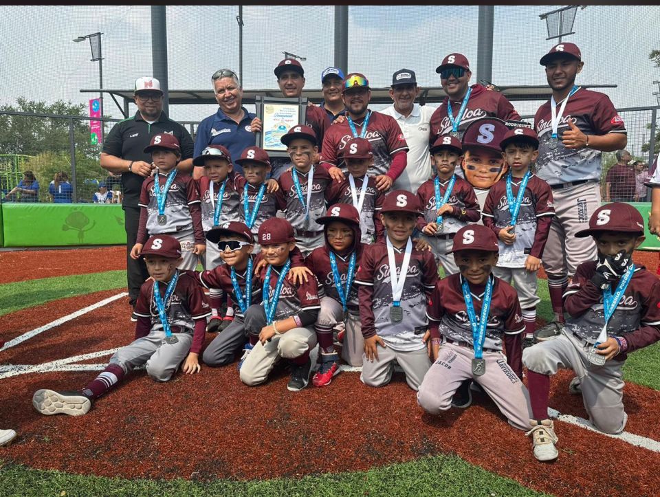 Sinaloa concluye en cuarto lugar del Nacional de beisbol 5-6 años en Jalisco
