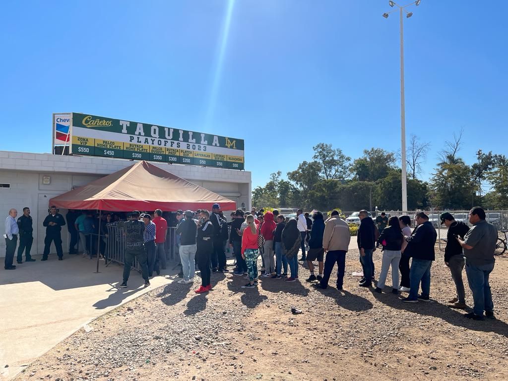 A las 10 de la mañana abrirán taquilla los Cañeros