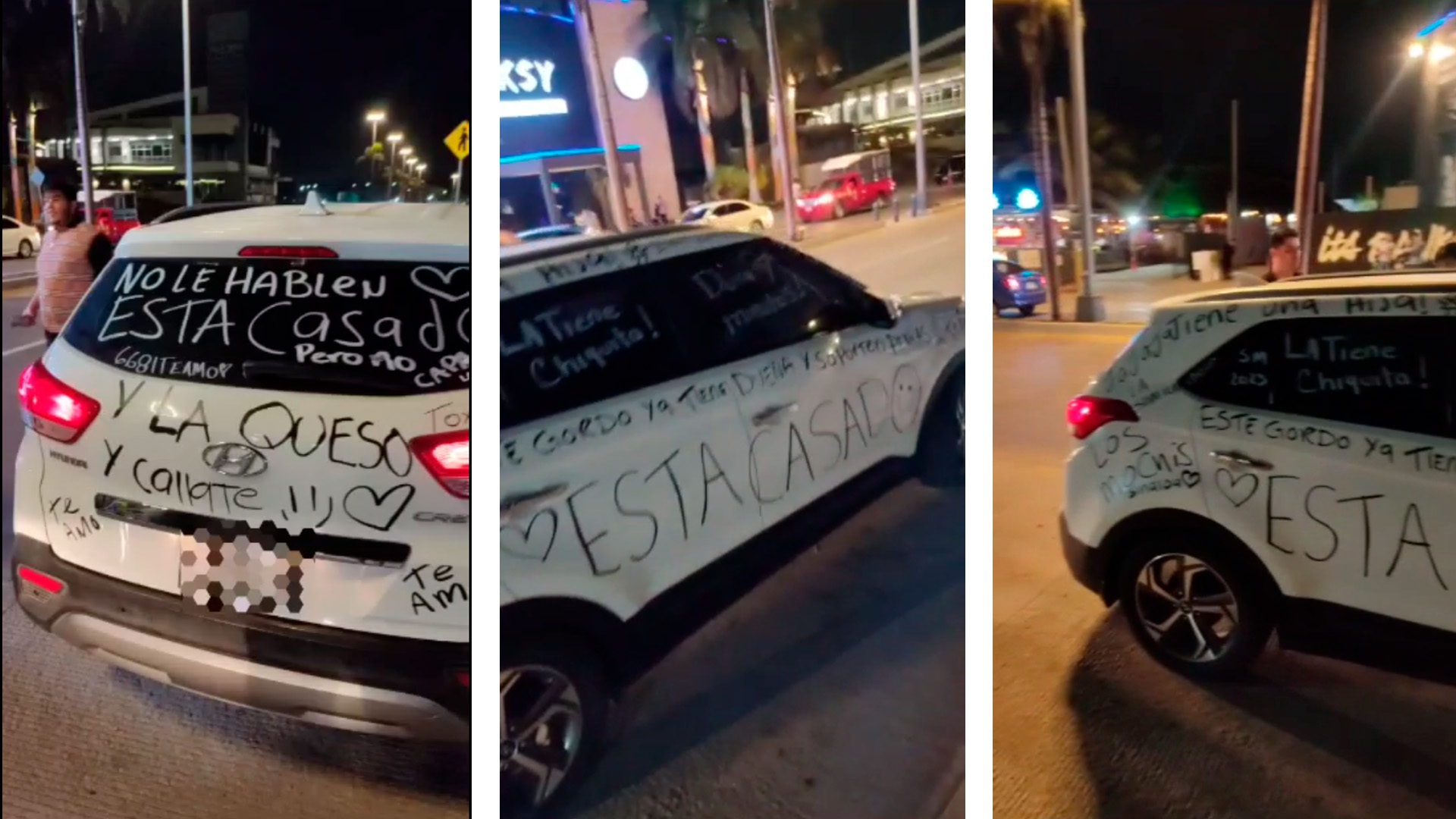 Sinaloa, Los Mochis, La Semana de La Moto, Mazatlán, esposa, grafiteado, video, redes sociales,