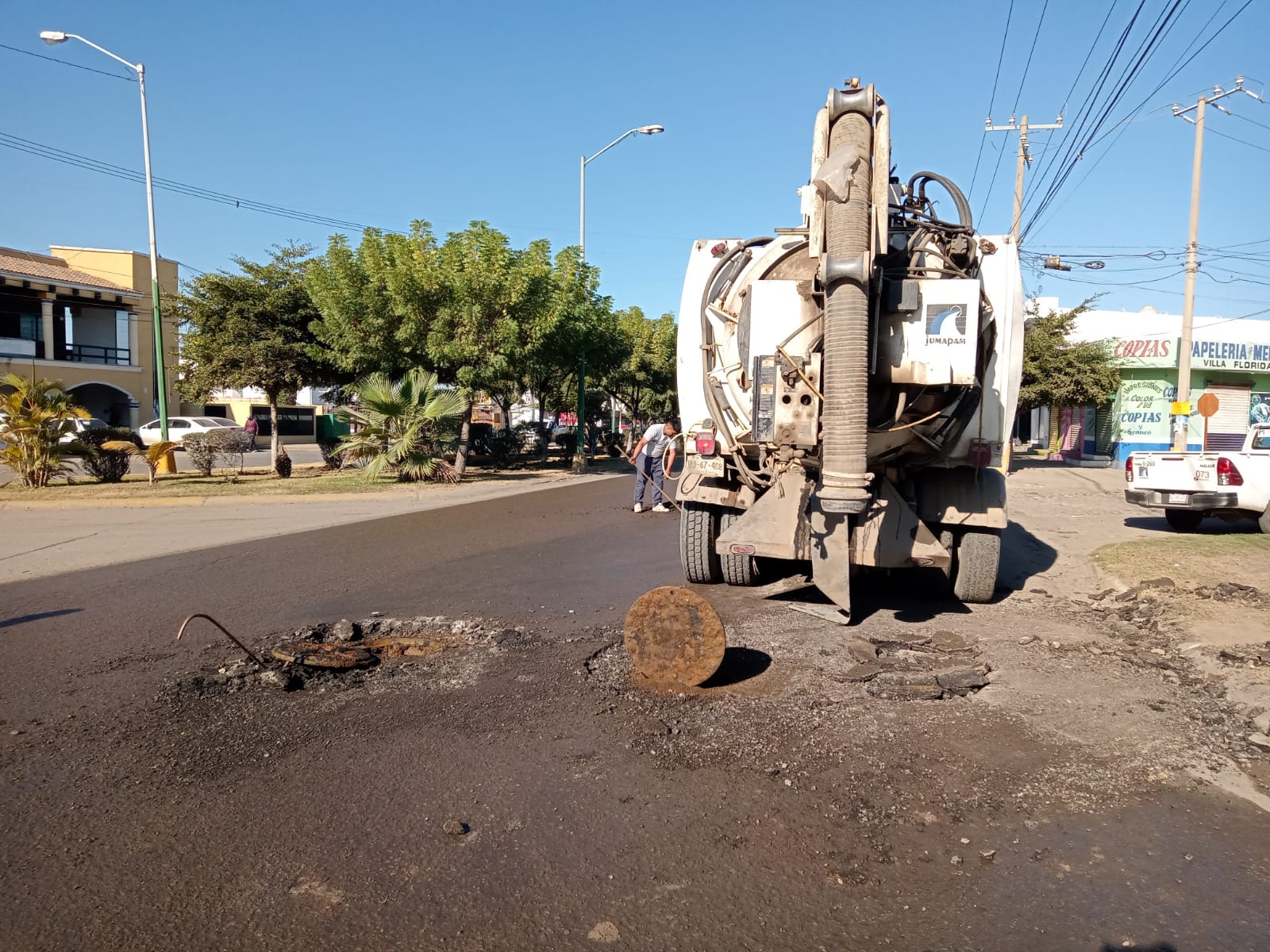 Buscar poner fin a derrames de aguas negras en la avenida Jacarandas de Mazatlán