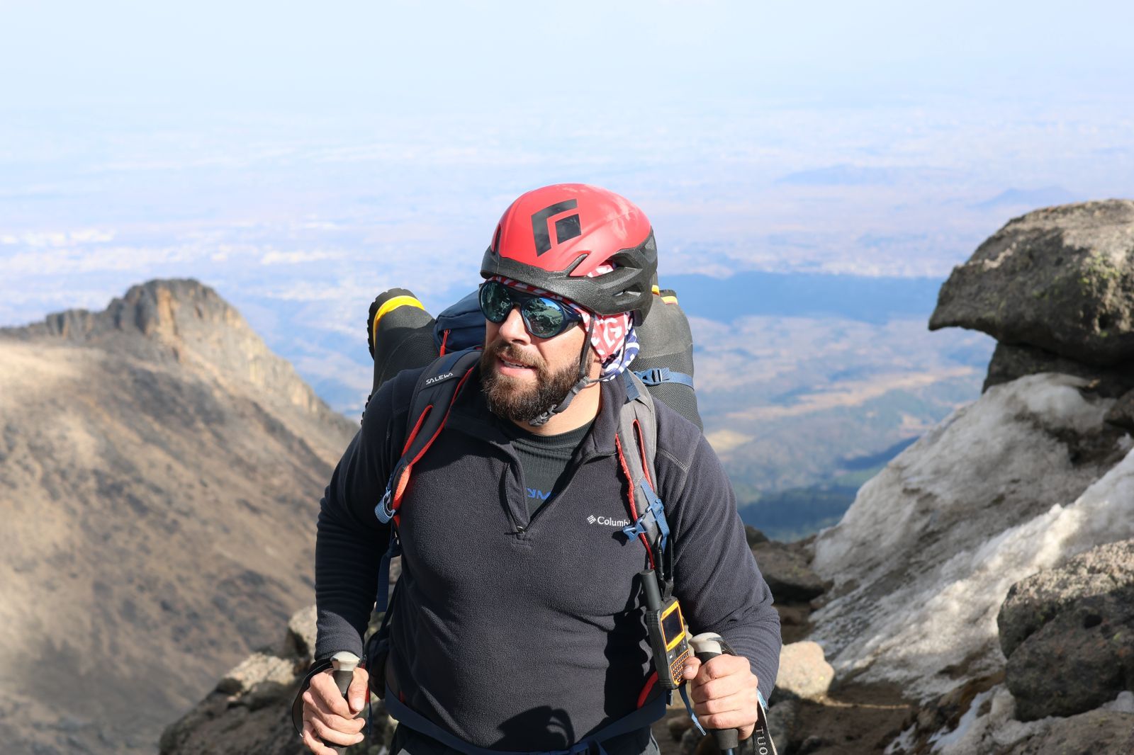 alpinista David Monárrez