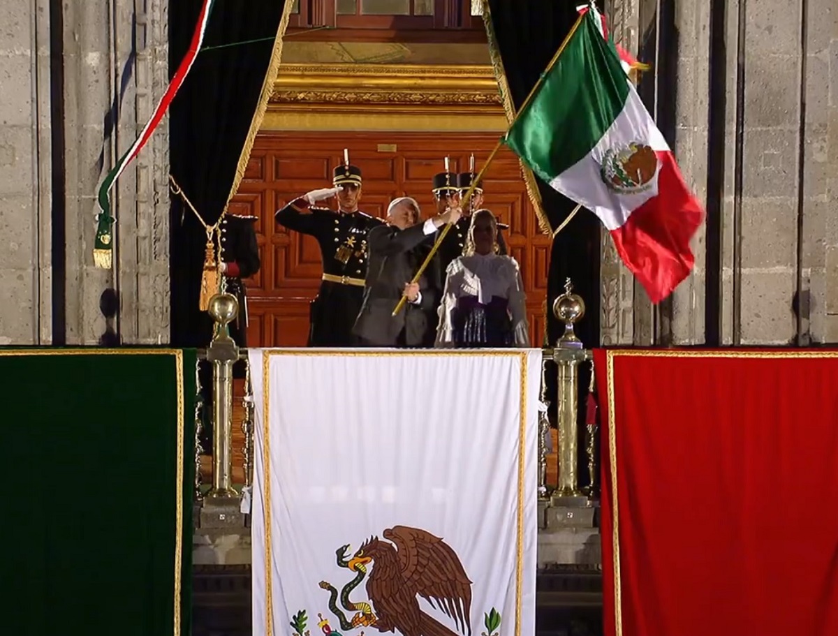 AMLO da el Grito de Independencia