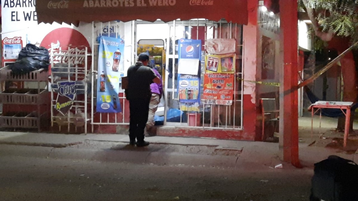 Asesinan a joven adentro de un abarrote, al sur de Culiacán