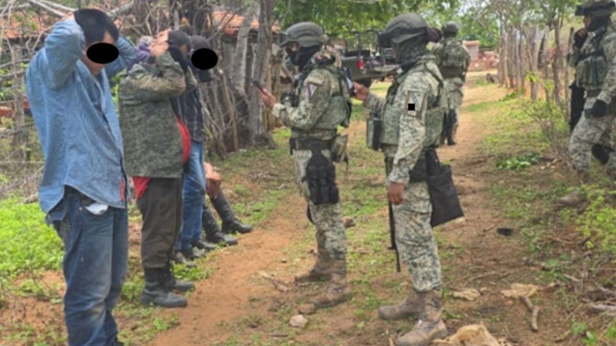 Autoridades detienen a cinco civiles y asegura armamento tras agresión en Concordia