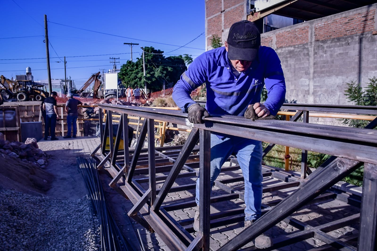 aviadores del Stasam en maza