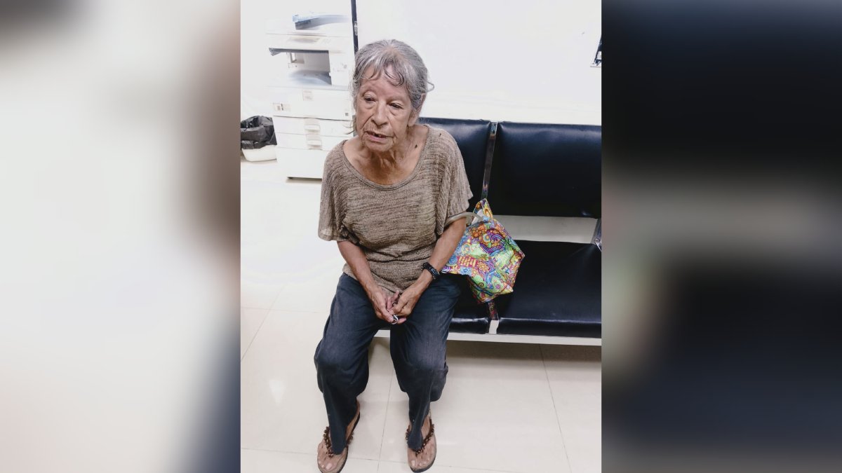 Buscan a familiares de adulta mayor localizada desorientada en Mazatlán