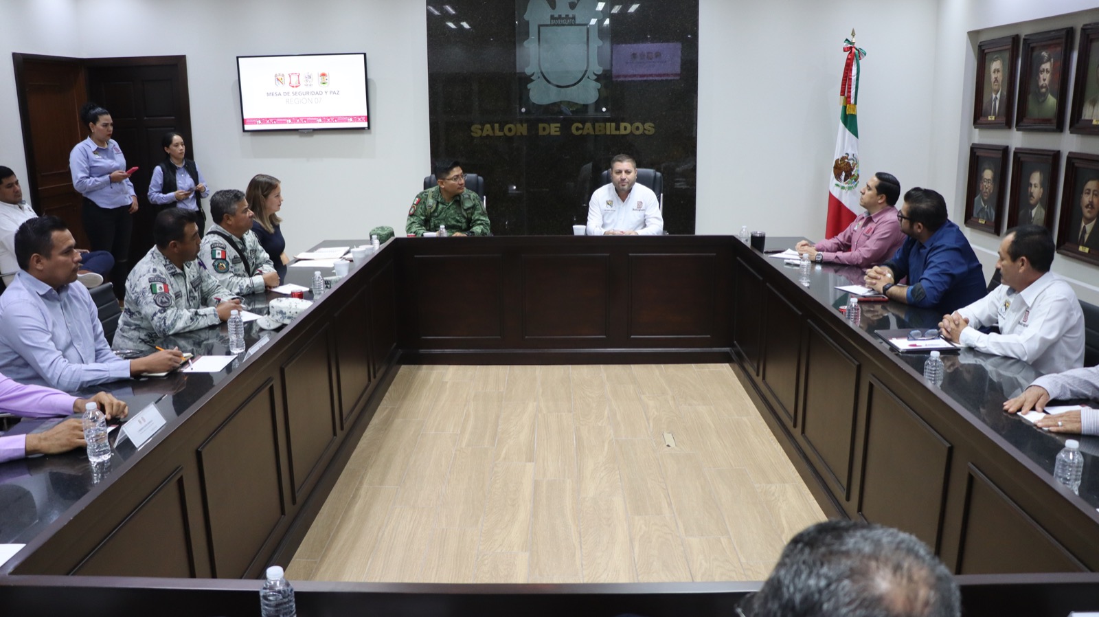 Realizan en Badiraguato la Mesa de Construcción de la Paz y Seguridad