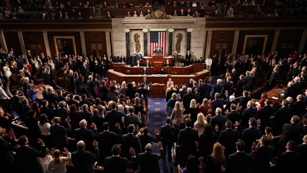 Trump logra victoria en el Congreso con su 'gran y hermoso' plan fiscal Cámara de Representantes de EE.UU.