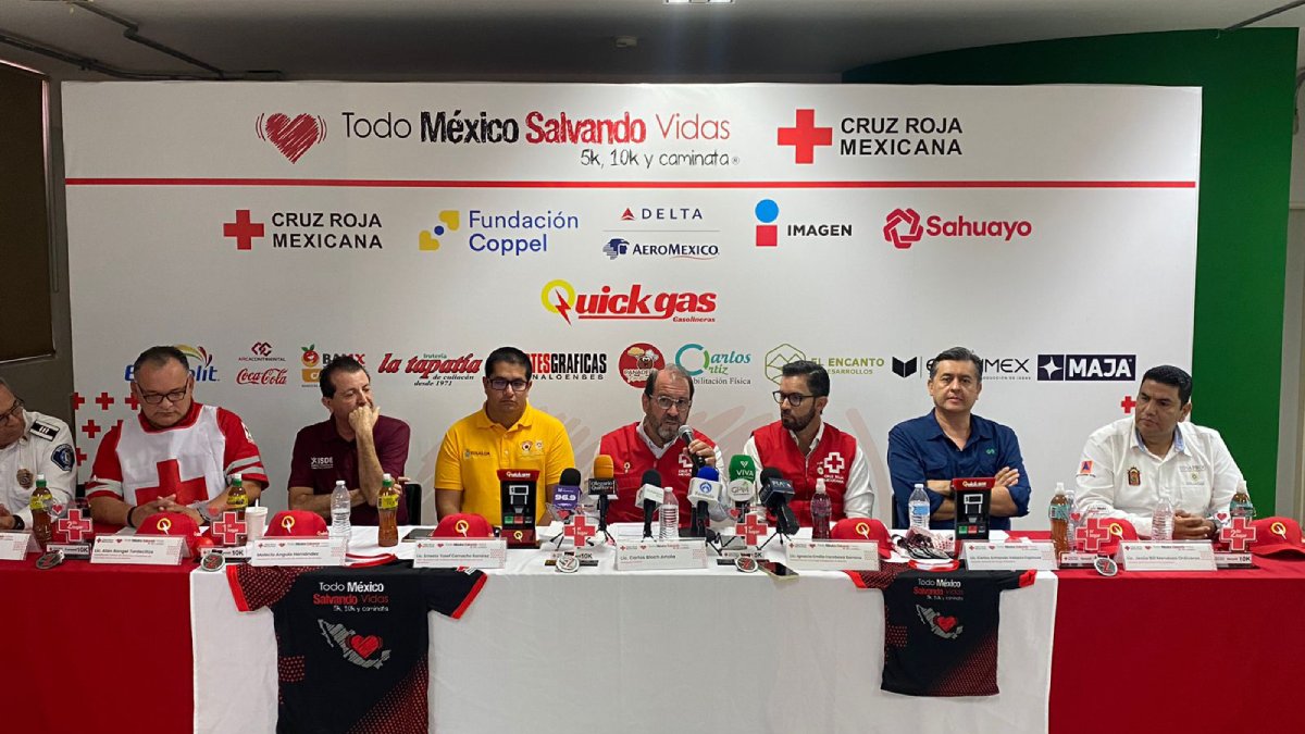 Es este domingo! Todo listo para la carrera de Cruz Roja “Todo México  Salvando Vidas” | Los Noticieristas