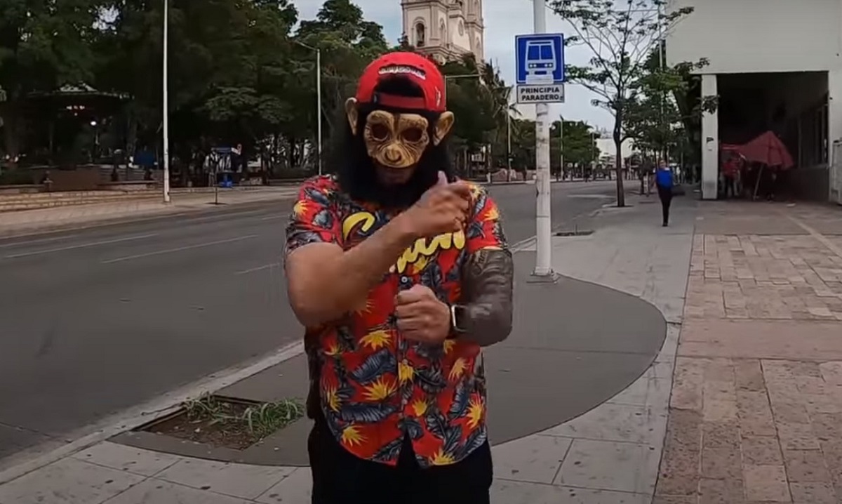 personaje del Chango 0te en Culiacán