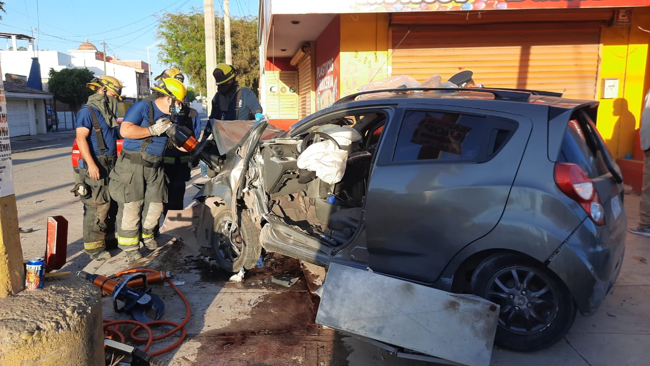 choque en la Arboledas