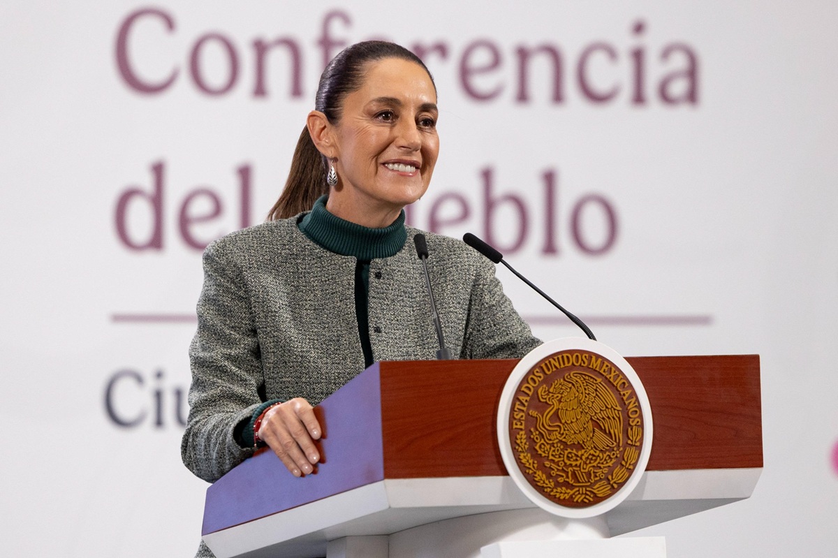 ‘Hay un trabajo muy importante en Sinaloa, se enviaron más fuerzas’, resalta Sheinbaum Claudia Sheinbaum en conferencia 'mañanera'