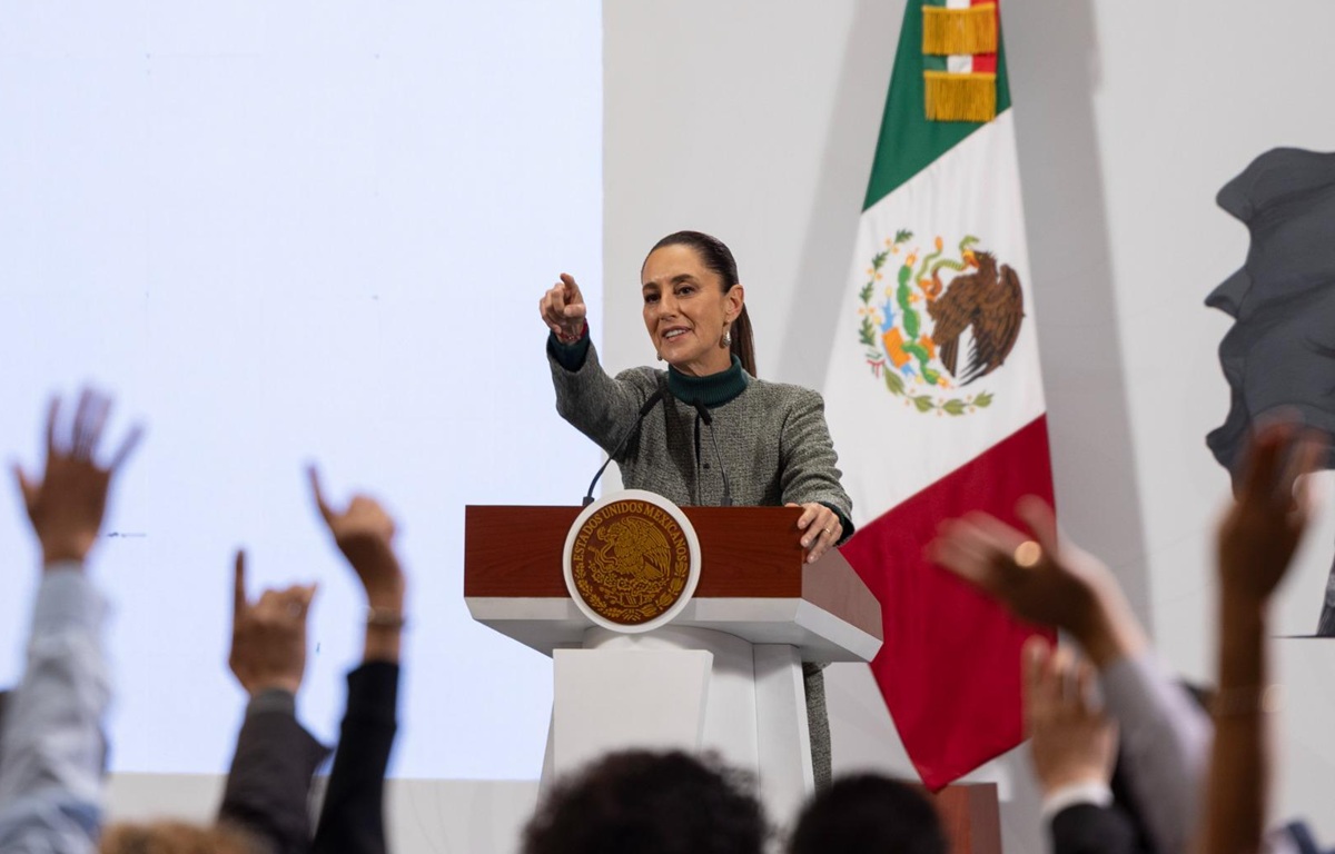 Claudia Sheinbaum da su opinión sobre el ‘Big, beautiful bill’ de Trump, aprobado por el Congreso de EU Claudia Sheinbaum en conferencia 'mañanera'