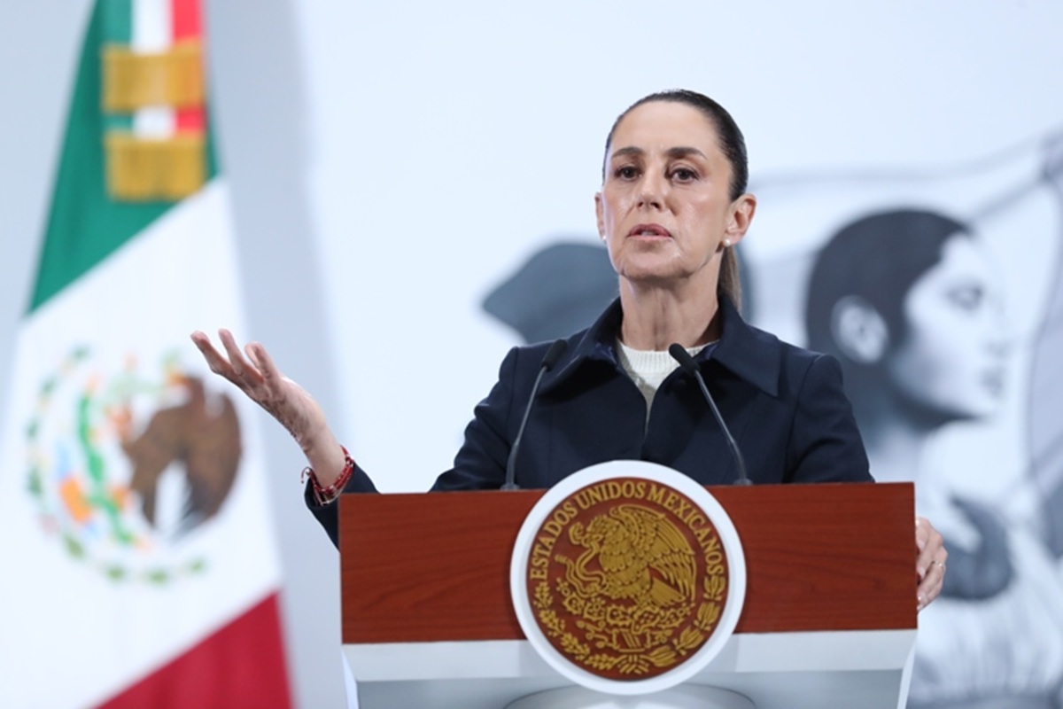 ¿Qué opina Sheinbaum sobre el ‘Alcatraz de los Caimanes’ para retener a migrantes propuesto por Trump? Claudia Sheinbaum en conferencia 'mañanera'