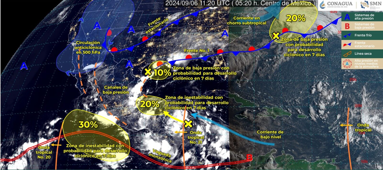 ¡Lo dicho! Las lluvias disminuirán en Sinaloa pero el calor retomará fuerza a principios de la próxima semana