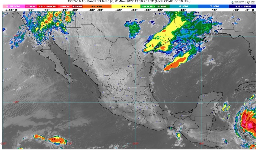 Hoy se esperan temperaturas máximas de 35 grados en Sinaloa, además de cielo medio nublado, sin lluvias