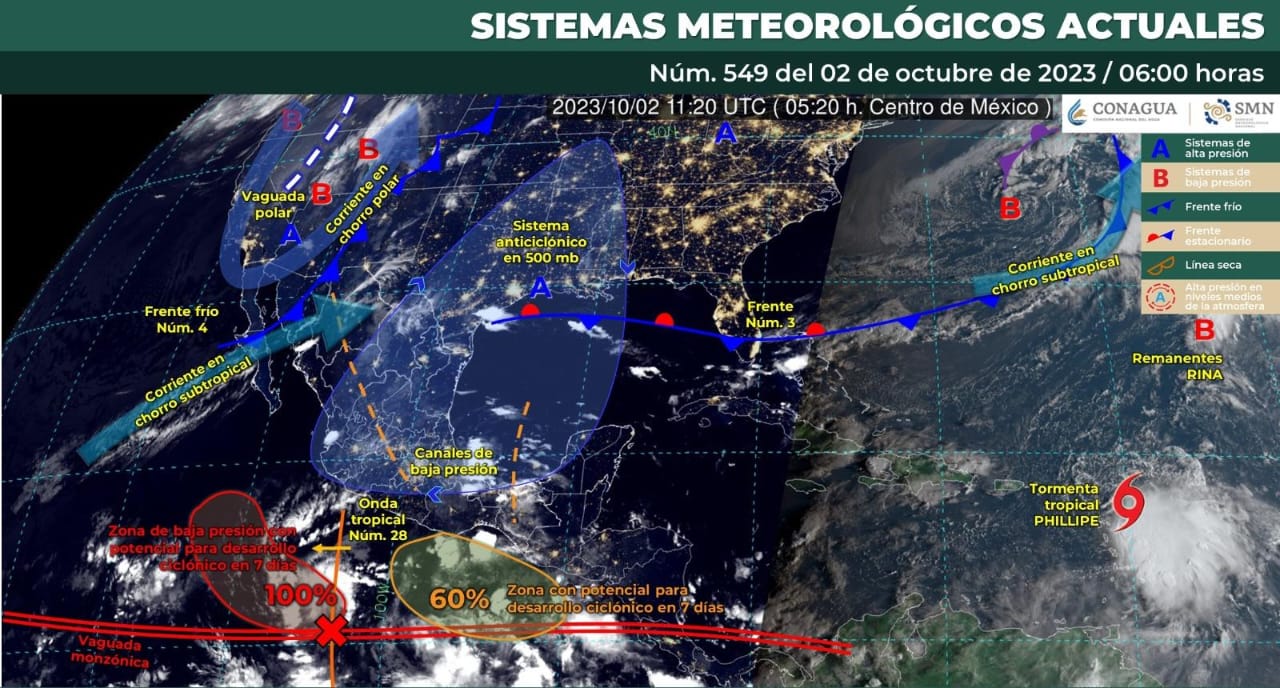 ¡Es casi un hecho! En cualquier momento podría surgir una tormenta tropical en el Pacífico