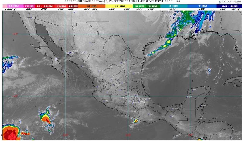 El frente frío No 5 se aproxima, pero en Sinaloa las temperaturas rondarán cerca de los 40 grados