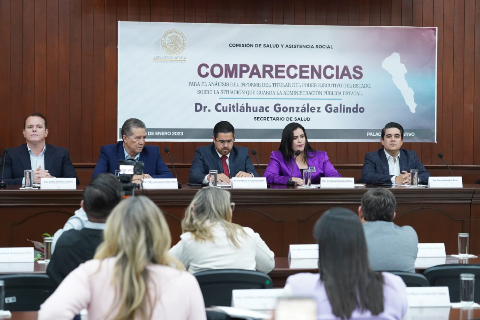 "La política de salud se debe enfocar en la prevención": Cuitláhuac González titular de SSA comparece en el Congreso