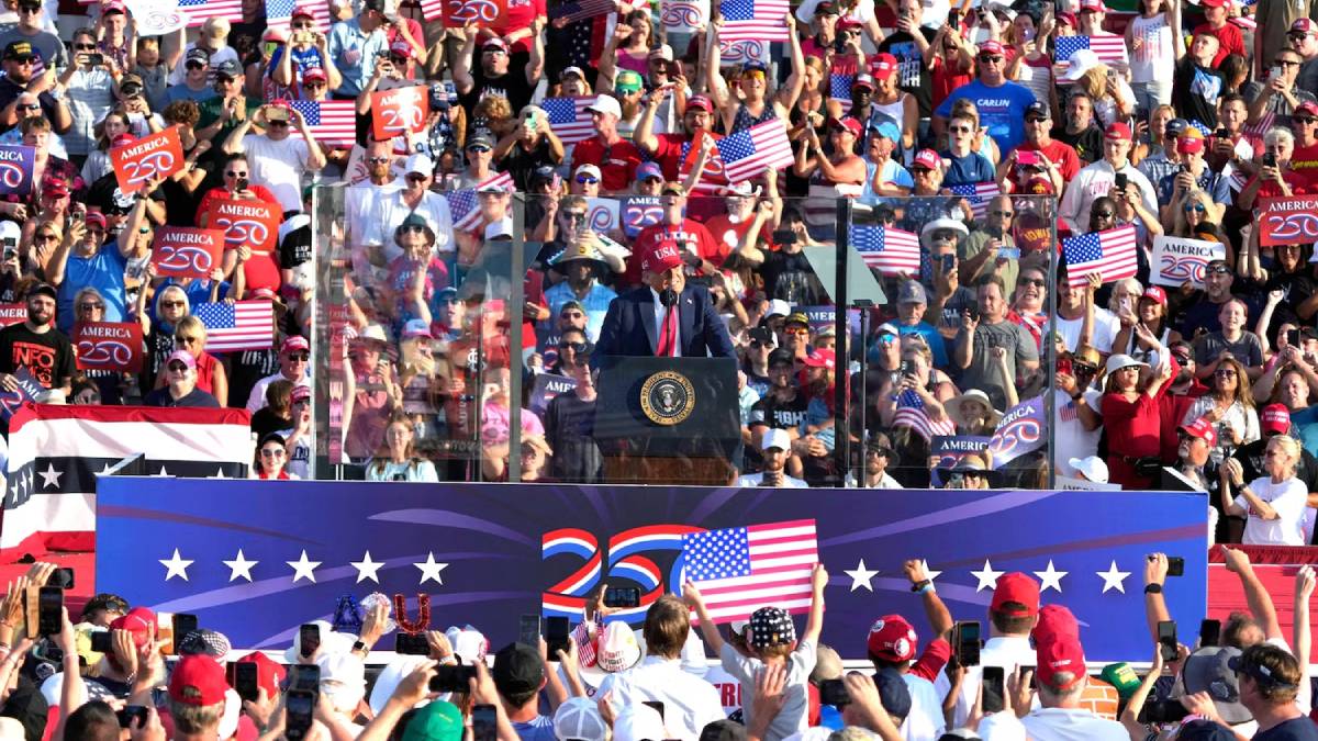 Críticas a Trump por uso de término antisemita 'Shylock' en Iowa presidente de Estados Unidos, Donald Trump