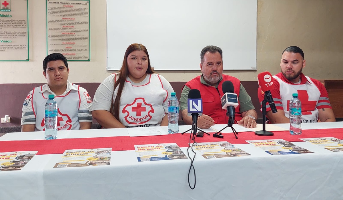 Cruz Roja Los Mochis lanza cursos de verano