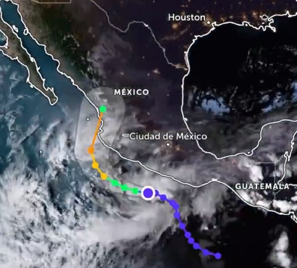 Se forma la depresión tropical ‘Diecinueve E’ en el Pacífico