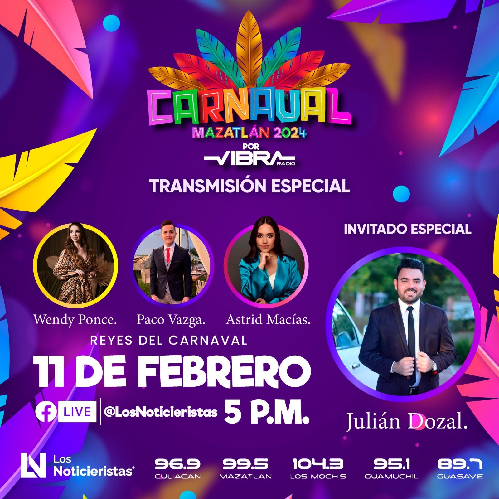 desfile del Carnaval de Mazatlán 2024