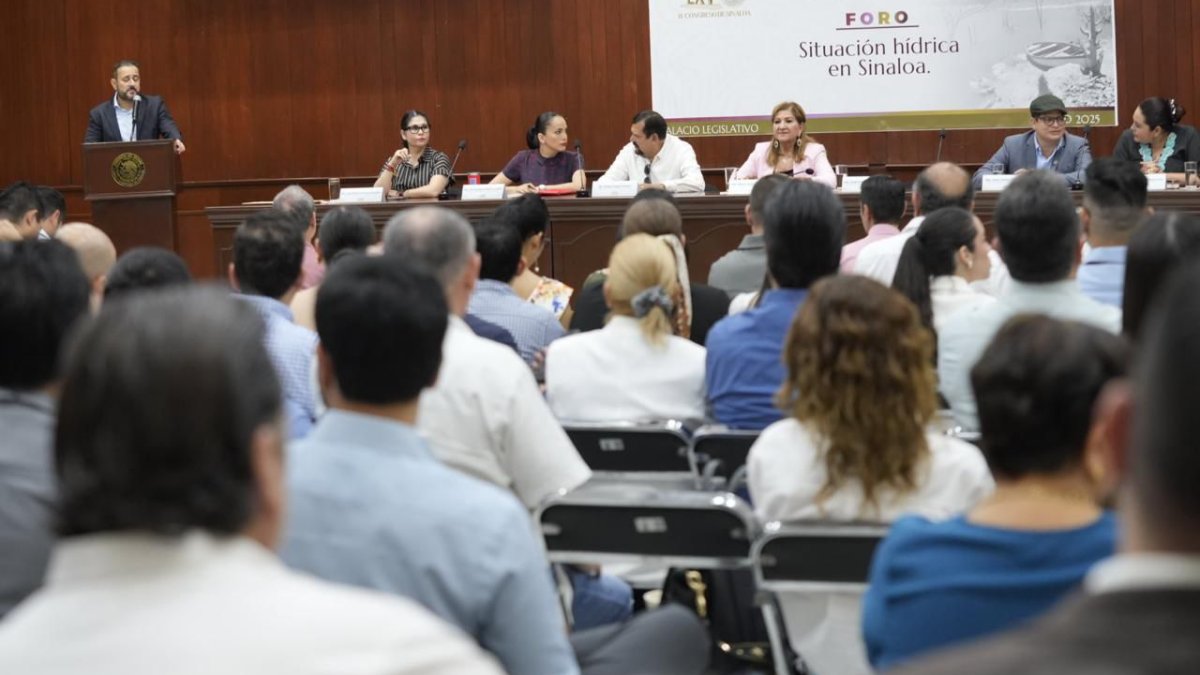 diputados y expertos coincides en hacer acciones ante crisis hídrica en Sinaloa