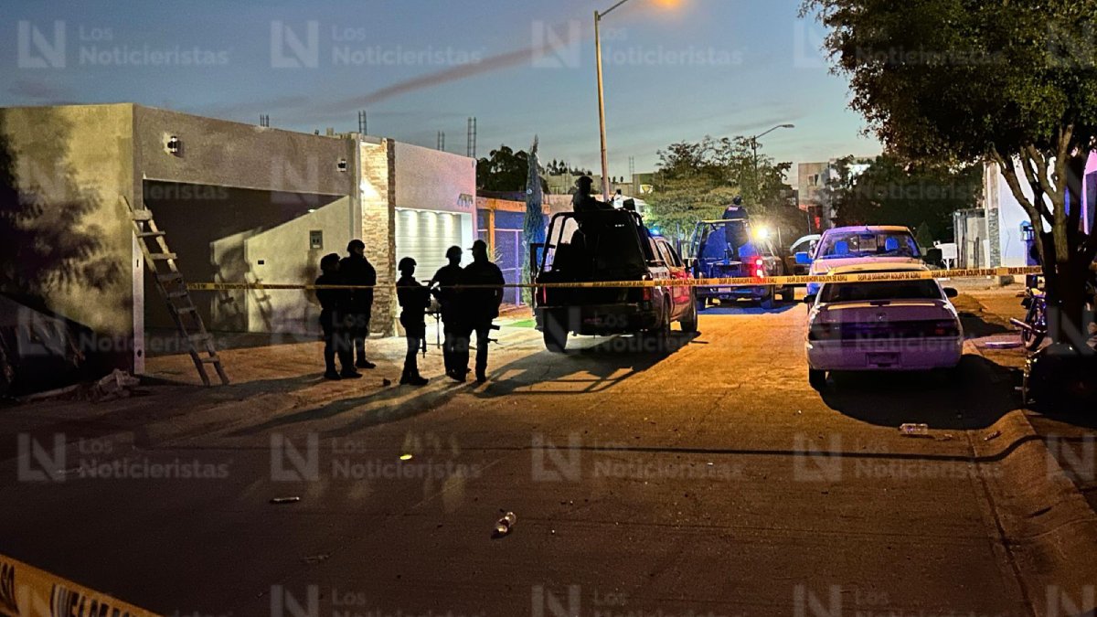 Con armas largas disparan contra un domicilio ahora en Alturas del Sur, Culiacán Disparan contra domicilio en Alturas del Sur, en Culiacán