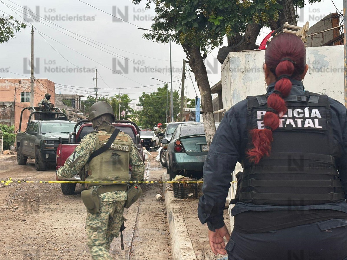Armados irrumpen un domicilio y ejecutan a dos hombres en la colonia López Mateos de Culiacán